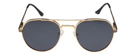 Okulary przeciwsłoneczne polaryzacyjne aviator POLARISS POL 1001 CZ