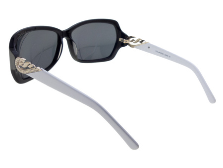 Goya G 210 CZ - Okulary przeciwsłoneczne z filtrem polaryzacyjnym czarne muchy