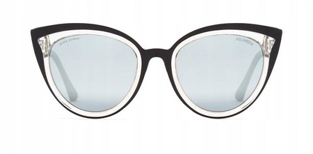 SOLANO SS 20844 A - damskie okulary przeciwsłoneczne kocie niebieskie