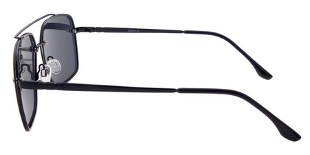 Goya G1904 C5 - Okulary przeciwsłoneczne unisex metalowe czarne