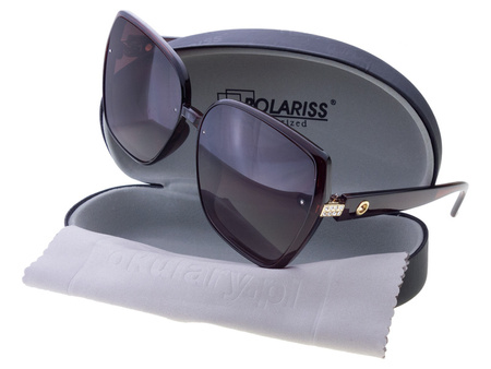 Damskie okulary przeciwsłoneczne polaryzacyjne POLARISS POL 911 BR