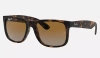 Okulary przeciwsłoneczne RAY-BAN z filtrem polaryzacyjnym JUSTIN RB4165 865/T5
