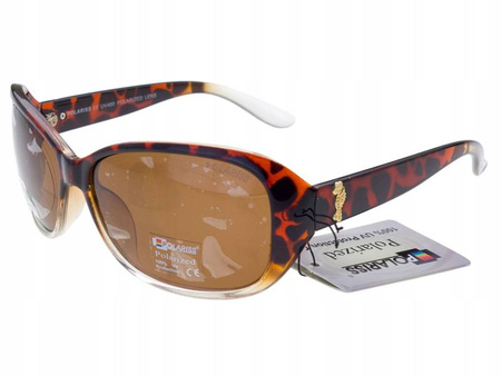 Okulary przeciwsłoneczne polaryzacyjne muchy - POL 779 BR