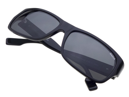 Goya G 193 CZ - Czarne okulary przeciwsłoneczne klasyczne z filtrem polaryzacyjnym i UV400