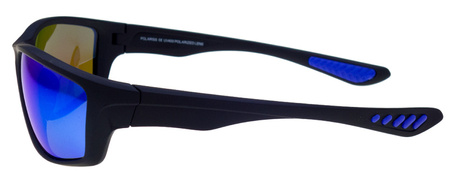 Sportowe okulary przeciwsłoneczne polaryzacyjne lustrzanki POLARISS POL 1020 N