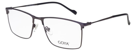 Goya G 1478 C2 - Męskie okulary prostokątne korekcyjne metalowe czarne