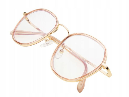 Okulary z filtrem blue light do komputera lenonki POLARISS - POL 893 R