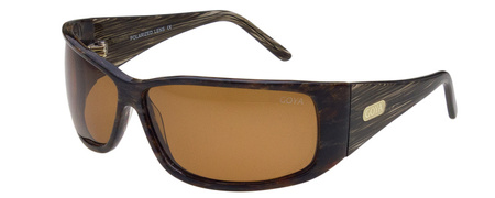 Brązowe damskie okulary przeciwsłoneczne z filtrem polaryzacyjnym - Goya G 148 ZX B