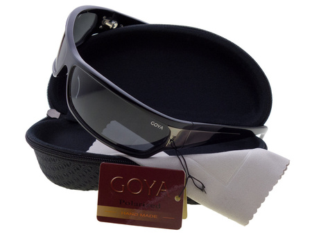 Okulary przeciwsłoneczne polaryzacyjne czarne GOYA - G 153 GR B TR90