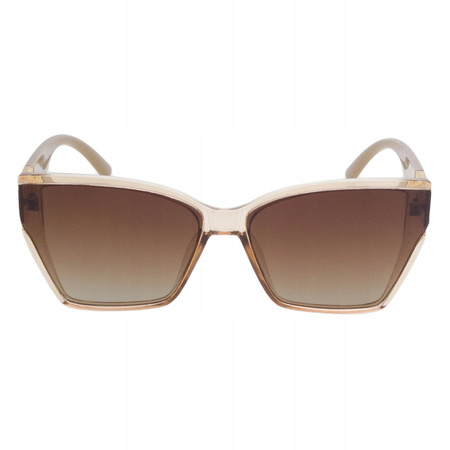 Okulary przeciwsłoneczne z filtrem UV JOKER kocie JR 4663 BR