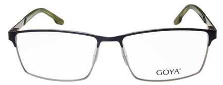 Goya G 95541 C2 - Męskie okulary korekcyjne prostokątne metalowe czarne