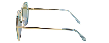 Damskie okulary przeciwsłoneczne polaryzacyjne muchy niebieskie DESSOTO - DES 394 N