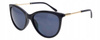 Damskie czarne okulary przeciwsłoneczne kocie oczy JOKER - JR 4412 CZ