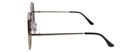 Polariss 865 CZ - Damskie duże okulary przeciwsłoneczne polaryzacyjne muchy czarne