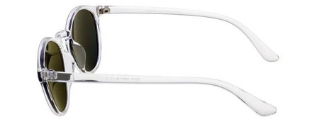 Goya G 96514S C2 - Damskie okulary okrągłe przeciwsłoneczne przezroczyste