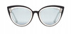 SOLANO SS 20844 A - damskie okulary przeciwsłoneczne kocie niebieskie