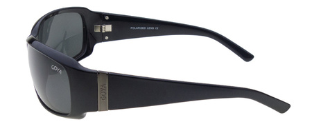 Czarne okulary przeciwsłoneczne z filtrem polaryzacyjnym - Goya G 160 CZ A