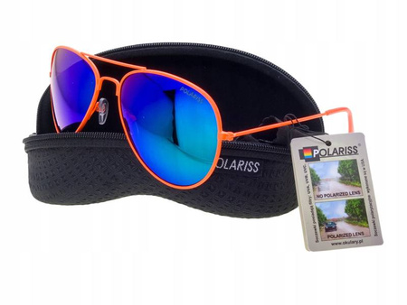 Okulary przeciwsłoneczne polaryzacyjne pilotki POLARISS - POL 714 P