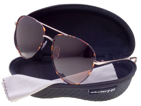 Okulary przeciwsłoneczne polaryzacyjne aviator POLARISS POL 1000 ZX