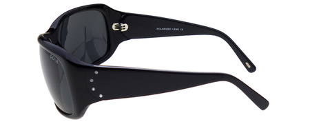 Czarne damskie okulary przeciwsłoneczne z filtrem polaryzacyjnym - Goya G 172 CZ