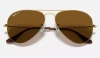 Okulary przeciwsłoneczne RAY-BAN z filtrem polaryzacyjnym AVIATOR LARGE METAL RB3025 001/57