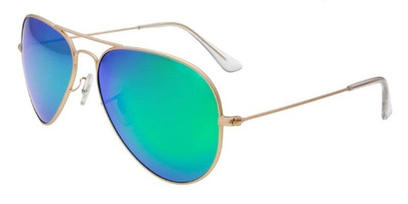 Goya G100 C2 - Okulary przeciwsłoneczne unisex metalowe zielone