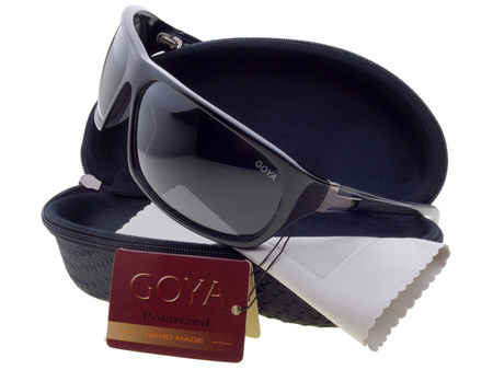 Czarne damskie okulary przeciwsłoneczne z filtrem polaryzacyjnym - Goya G 150 GR C