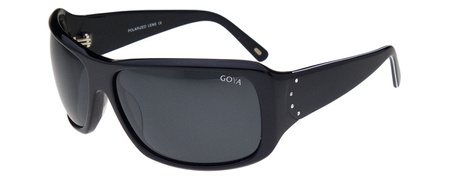 Czarne damskie okulary przeciwsłoneczne z filtrem polaryzacyjnym - Goya G 172 CZ