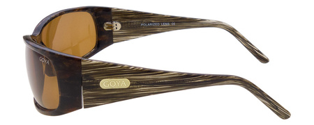 Brązowe damskie okulary przeciwsłoneczne z filtrem polaryzacyjnym - Goya G 148 ZX B