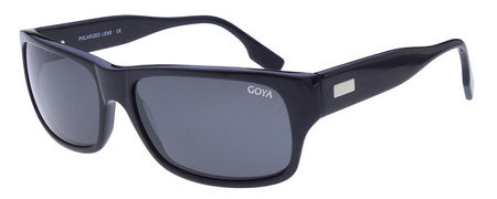 Goya G 193 CZ - Czarne okulary przeciwsłoneczne klasyczne z filtrem polaryzacyjnym i UV400