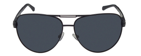 Czarne okulary przeciwsłoneczne polaryzacyjne dla kierowców GOYA - G 55032 CZ aluminium