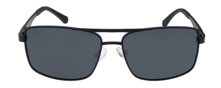 Czarne okulary przeciwsłoneczne polaryzacyjne dla kierowców GOYA - G 55016 CZ aluminium