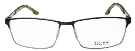 Goya G 95541 C2 - Męskie okulary korekcyjne prostokątne metalowe czarne