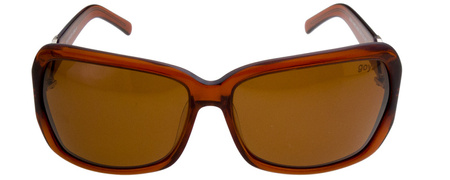 Goya G 210 BR - Okulary przeciwsłoneczne z filtrem polaryzacyjnym brązowe muchy