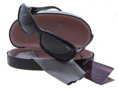 Goya G 187 CZ - czarne okulary przeciwsłoneczne z filtrem polaryzacyjnym dla kierowców