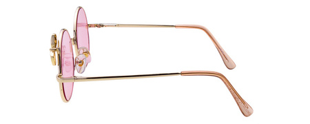 Dziecięce różowe okulary przeciwsłoneczne z filtrem UV 400 JOKER KIDS JRD 339 R