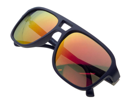 Męskie okulary przeciwsłoneczne polaryzacyjne dla kierowców lustrzanki POLARISS POL 940 P