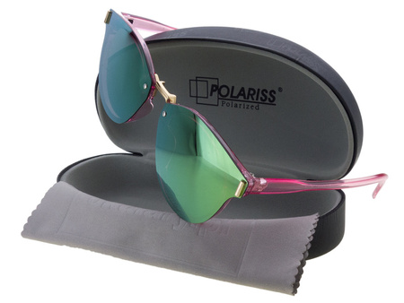 Damskie okulary przeciwsłoneczne polaryzacyjne POLARISS POL 921 R