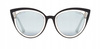 SOLANO SS 20844 A - damskie okulary przeciwsłoneczne kocie niebieskie