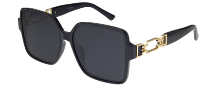 Damskie duże okulary przeciwsłoneczne JOKER 4604 CZ