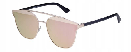 Różowe damskie okulary przeciwsłoneczne nerdy JOKER - JR 4100 R