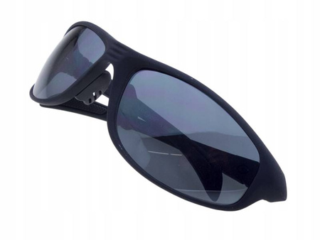 Czarne sportowe okulary przeciwsłoneczne JOKER - JS 473 CZM