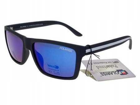 Polariss 821 N - Okulary przeciwsłoneczne unisex polaryzacyjne niebieskie