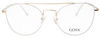 Goya G 94402 C2 - Damskie okulary korekcyjne metalowe kocie białe