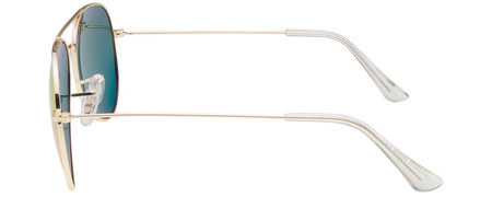 Okulary przeciwsłoneczne polaryzacyjne dla kierowców druciaki PILOTKI GOYA - PG 3026 P