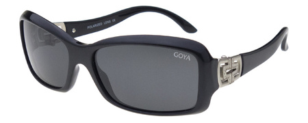 Goya G 187 CZ - czarne okulary przeciwsłoneczne z filtrem polaryzacyjnym dla kierowców