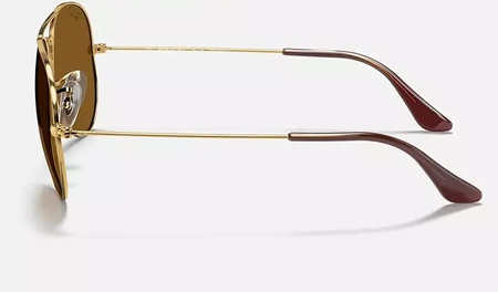 Okulary przeciwsłoneczne RAY-BAN z filtrem polaryzacyjnym AVIATOR LARGE METAL RB3025 001/57