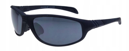Czarne sportowe okulary przeciwsłoneczne JOKER - JS 473 CZM