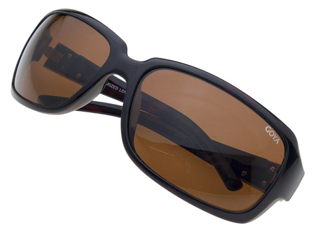 Goya G 191 BR - Brązowe okulary przeciwsłoneczne muchy z filtrem polaryzacyjnym