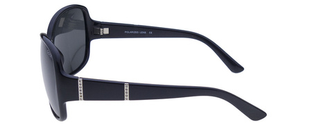 Goya G 195 CZ - Czarne okulary przeciwsłoneczne muchy duże z filtrem polaryzacyjnym